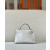 Hermes Kelly Pochette Shiny Alligator Vert Emeraude (6Q) Gold Hardware White