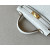 Hermes Kelly Pochette Shiny Alligator Vert Emeraude (6Q) Gold Hardware White