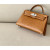 Hermes Herbag Zip 31 Bambou (1K) Palladium Hardware Brown