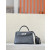 Hermes Herm&Atilde;&uml;s Birkin 20 Faubourg Sellier Beton Matte Alligator Palladium Hardware Dark Grey