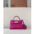 Hermes Kelly Mini Alligator Braise (95) Gold Hardware Purple Rose Red