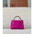 Hermes Kelly Mini Alligator Braise (95) Gold Hardware Purple Rose Red