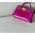 Hermes Kelly Mini Alligator Braise (95) Gold Hardware Purple Rose Red