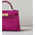 Hermes Kelly Mini Alligator Braise (95) Gold Hardware Purple Rose Red