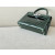 Hermes Kelly Mini Alligator Mauve Pale (09) Palladium Hardware Dark Green