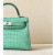 Hermes Kelly Mini Alligator Nior (89) Gold Hardware Green