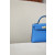 Hermes Kelly Mini Alligator Nior (89) Palladium Hardware Blue