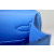 Hermes Kelly Mini Alligator Nior (89) Palladium Hardware Blue