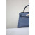Hermes In-The-Loop 18 Swift Vermillon (5E) Palladium Hardware Navy Blue