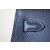 Hermes In-The-Loop 18 Swift Vermillon (5E) Palladium Hardware Navy Blue