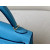 Hermes Kelly Mini Alligator Blue (5P) Palladium Hardware