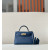 Hermes Kelly Mini Alligator Vert Dfau (6U) Gold Hardware Dark Blue