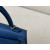 Hermes Kelly Mini Alligator Graphite (88) Gold Hardware Dark Blue
