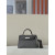 Hermes Kelly Mini Alligator Gris Ciment (OV) Palladium Hardware Dark Brown