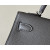 Hermes Kelly Mini Alligator Gris Ciment (OV) Palladium Hardware Dark Brown