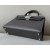 Hermes Kelly Mini Alligator Gris Ciment (OV) Palladium Hardware Dark Brown