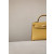Hermes Kelly Mini Alligator Vert Fonce (67) Palladium Hardware Yellow