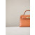 Hermes Kelly Mini Epsom Chai (0M) Gold Hardware Orange