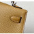 Hermes Kelly Mini Epsom Feu (9J) Gold Hardware Brown