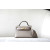 Hermes Kelly Mini Epsom Gris Asphalte (M8) Palladium Hardware Dark Beige