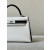 Hermes Kelly Pochette HSS Swift Rose Sakura(3Q) And Rose Extreme(I6)Palladium Hardware White