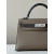 Hermes Kelly Mini Epsom Rose Pourpre (L3) Gold Hardware Dark Brown