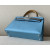 Hermes Kelly Mini Epsom Rouge de Coeur (S3) Palladium Hardware Blue