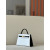 Hermes Kelly Mini Epsom Sesame (2S) Palladium Hardware White