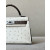 Hermes Kelly Mini HSS Epsom Chai(0M), Lime(9R) And Mauve Sylvestre(X9) Palladium Hardware White