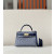 Hermes Kelly Mini Epsom Trench (S2) Gold Hardware Pearl Grey