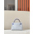 Hermes Jypsiere Mini Evercolor Gold(37) Gold Hardware Gris Perle and Blue Electrique