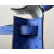 Hermes Jypsiere Mini Evercolor Gold(37) Gold Hardware Gris Perle and Blue Electrique