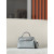 Hermes Kelly Mini Epsom Vert Amande (63) Gold Hardware Metallic Silver