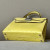 Hermes Jypsiere Mini Evercolor Lime(9R) Gold Hardware Yellow