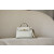 Hermes Kelly Mini HSS Epsom Gold(37) And Craie(10)Palladium Hardware White