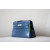 Hermes 24/24 Mini 21 Evercolor And Swift New Bleu Jean (D2) Palladium Hardware Blue