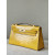 Hermes Hermes In-The-Loop 18 Swift Etoupe (18) Palladium Hardware Yellow