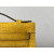 Hermes Hermes In-The-Loop 18 Swift Etoupe (18) Palladium Hardware Yellow