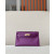 Hermes Kelly Pochette Swift Chai (0M) Gold Hardware Purple