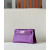 Hermes Kelly Pochette Swift Chai (0M) Gold Hardware Purple