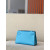 Hermes Kelly Pochette Swift Craie (10) Gold Hardware Blue
