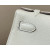 Hermes Kelly HSS 25 Ostrich Etoupe(18) and Gris Perle(80) Gold Hardware White