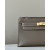 Hermes Kelly 25 Ostrich Anemone(P9) Palladium Hardware Dark Brown