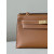 Hermes Kelly Pochette Epsom Craie (10) Palladium Hardware Brown