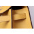 Hermes Kelly 25 Ostrich Gris Agate (82) Palladium Hardware Yellow