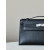 Hermes Kelly Pochette Epsom Jaune Amber (9D) Gold Hardware Black
