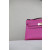 Hermes Kelly 25 Ostrich Parchemin (3C) Palladium Hardware Rose Pink