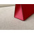 Hermes Kelly Pochette Swift Gris Perle (80) Palladium Hardware Red