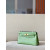 Hermes Kelly Pochette Swift Nata (I2) Gold Hardware Green