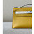 Hermes Kelly Mini HSS Epsom Nata(I2) And Gris Asphalte(M8)Gold Hardware Yellow